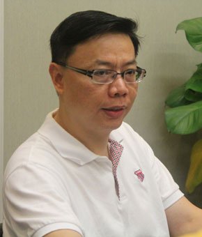 腾讯大粤房产对莱蒙房地产(深圳)有限公司总经理邹翔,营销总监索忠诚