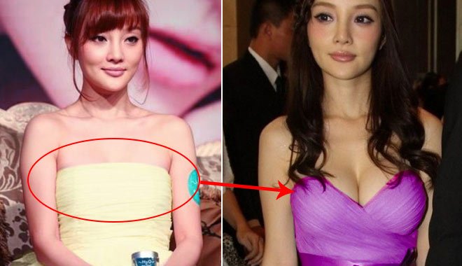 李小璐爆乳上镜,曝d杯丰胸秘诀