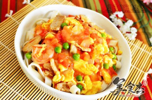 西红柿鸡蛋打卤面的做法|美味私房菜|大粤社区|广东城市生活社区 -