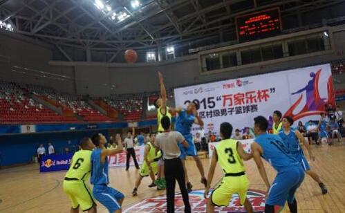 广州番禺村级男子篮球赛多场加时决出16强