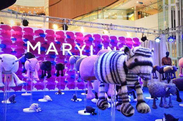 MARYLING 「静谧乐彩」静态展上海久光开启