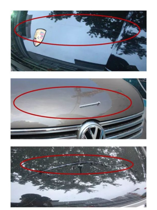 羅湖妙齡女子心情不好劃10多輛車 保時捷寶馬遭殃