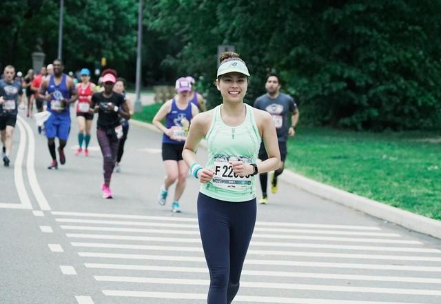 李幸倪纽约挑战21公里半马拉松