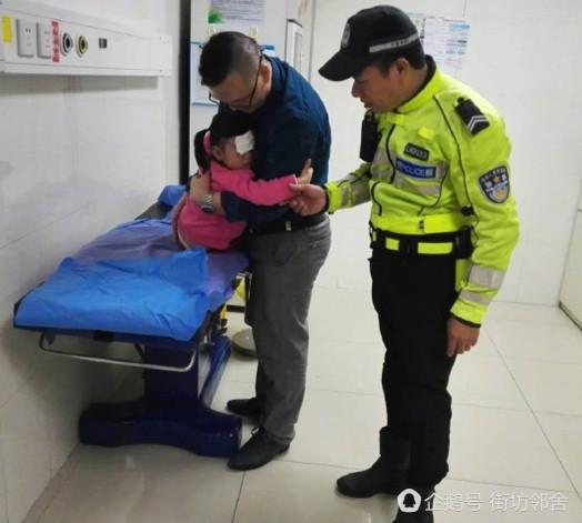 羅湖女童摔傷頭部 交警一路開道護送