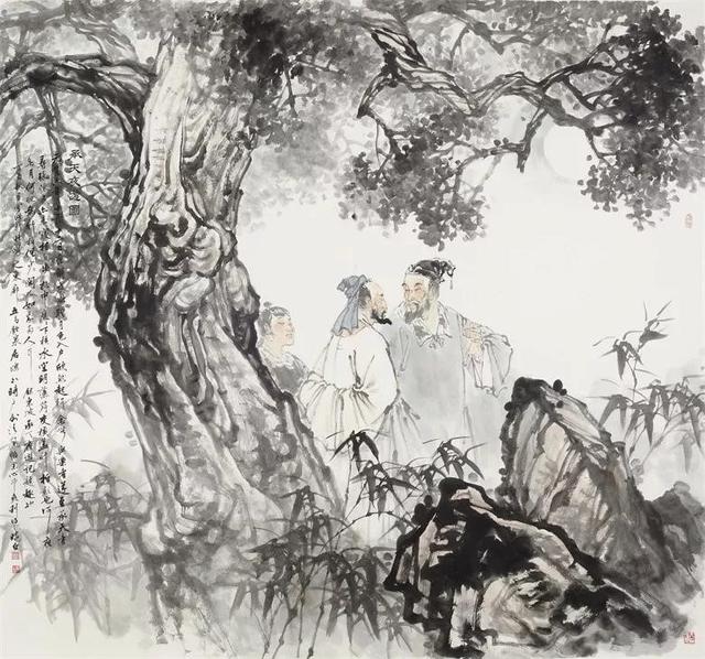 ʫ�����£��и��黭����չ����������