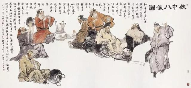 ʫ�����£��и��黭����չ����������