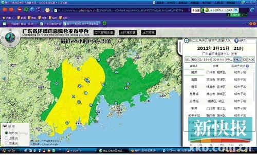 PM2.5监测第五日 广州东北角现"中度污染"