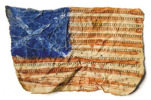 美国独立日:看艺术家如何诠释美国国旗_大粤网