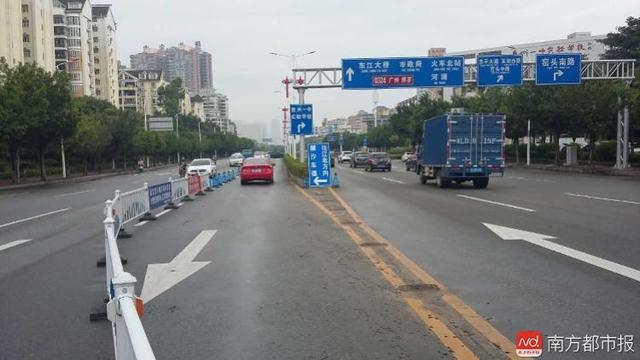 直擊！惠州潮汐車道啟用首日 司機(jī)蒙查查不敢走