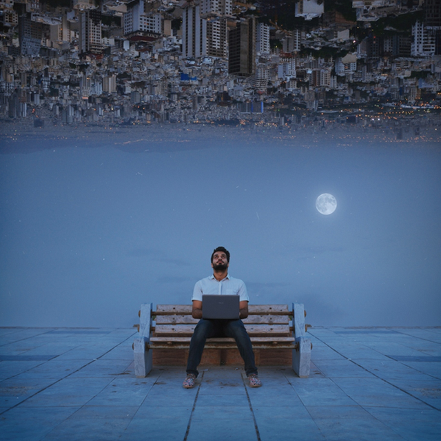 Self lonely worldHossein ZareƷp