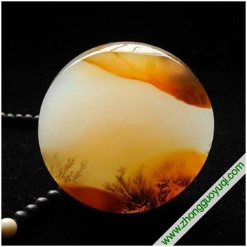 黄龙玉中水草花形状、颜色、质地及选购方法