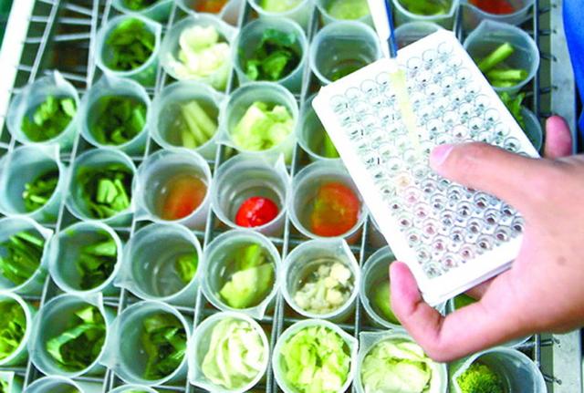 江门101家市场农产品可对农药残留快速检测