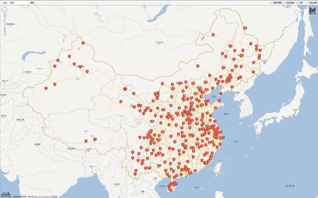 新闻地图:\逸夫\在中国