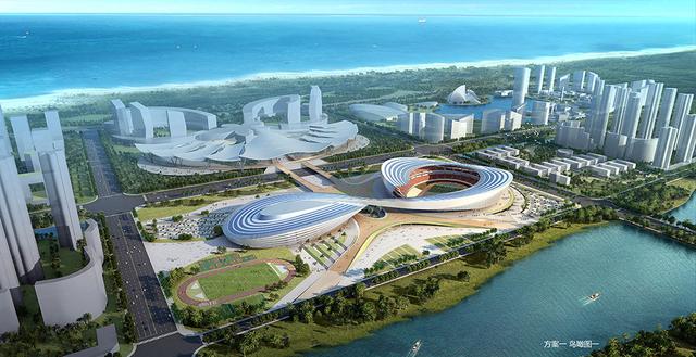 华侨试验区东海岸新城体育中心项目概念规划设
