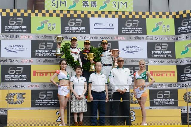2016年澳博澳门GT杯--国际汽联GT世界杯赛果