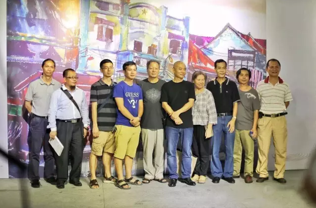 龙虎师生水彩作品展在东莞泰库举办