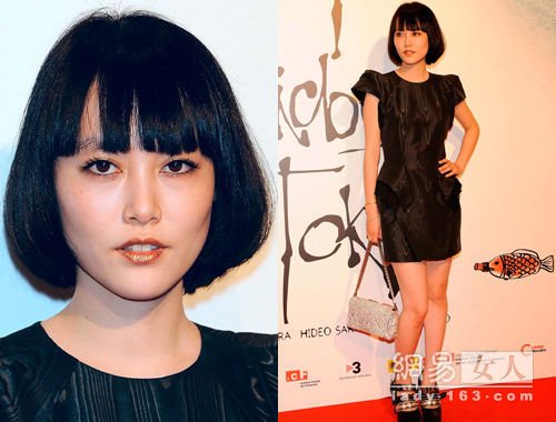 环太平洋》<em>女战士</em>菊地凛子挑染BOBO头流行_