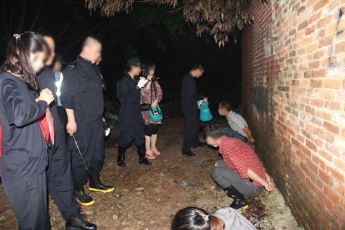 雨夜奔袭密林围捕 广州警方捣毁两个私宰窝点
