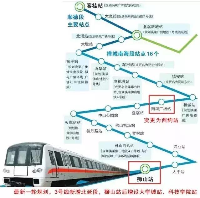 佛山地铁3号线开建,桂城无缝对接广州、禅城、
