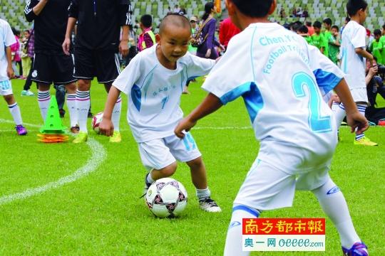 深圳宝安打造基地 每年免费培训3000名足球娃