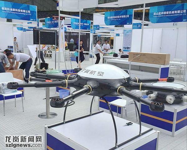 吕玉印率队检查高交会无人系统展筹备工作