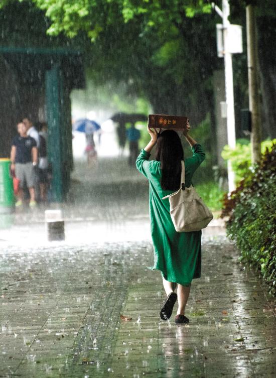 深圳:暴雨红色预警挂出可迟到早退不上班