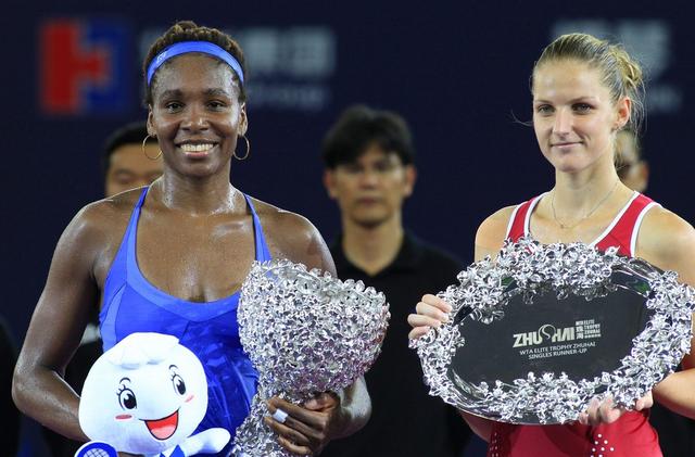 2015珠海WTA收官 中国组合夺双打冠军