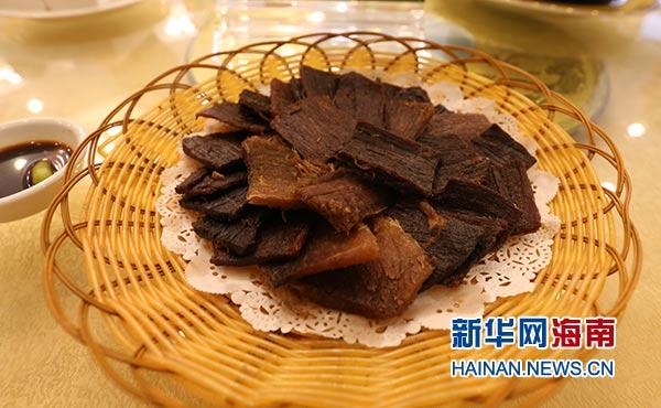 海南五指山举办十大名菜评选活动