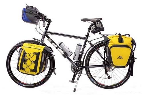 国产钢架旅行自行车图片_纵览新闻