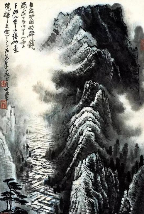 李可染绘画秘籍:从六个方面讲山水画技法