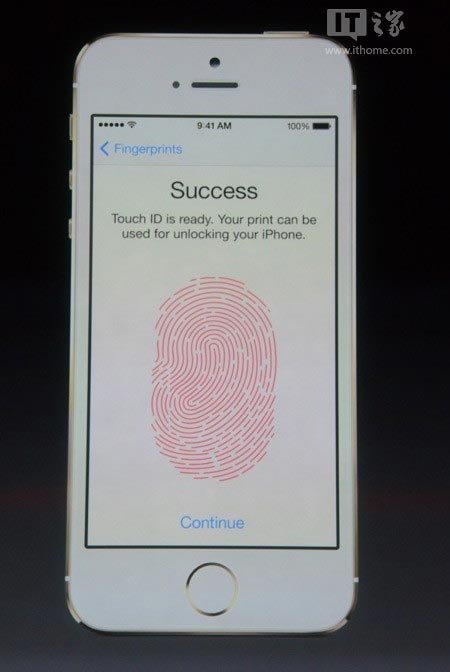 苹果iPhone5s指纹识别:喵星人的确可以解锁