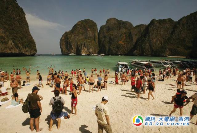 度假胜地超负苛 　泰国为救生态封岛4个月