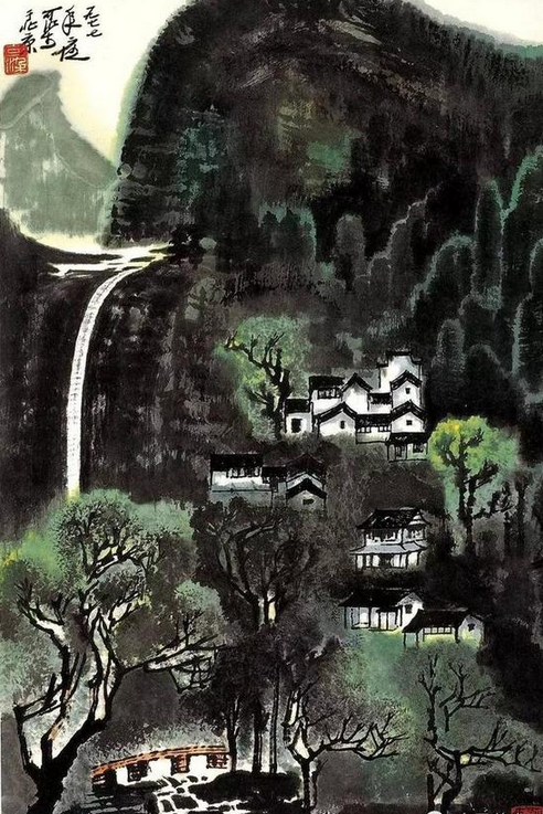 李可染绘画秘籍：从六个方面讲山水画技法