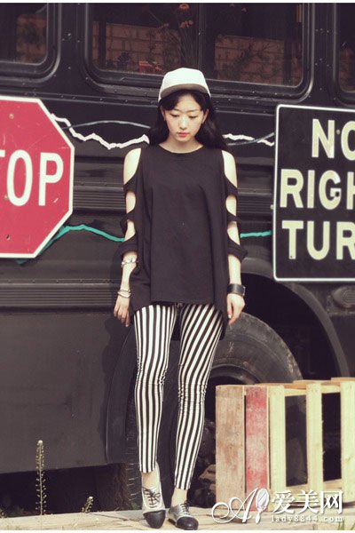 秋装打底裤潮搭 练就街头无限吸睛术