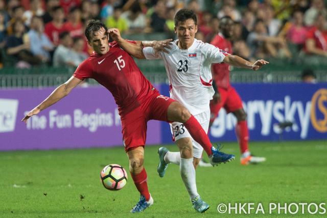 陈俊乐入球 香港朝鲜各得一分_大粤网_腾讯网