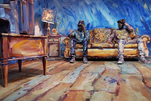 人体艺术电影将肖像油画带入现实世界