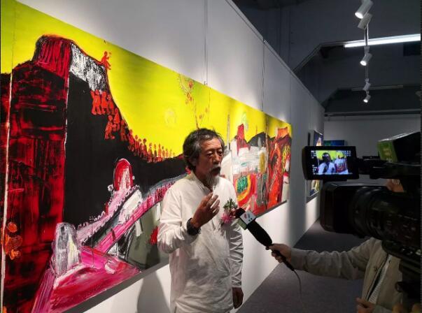 “意象之魅·程晓光油画展”在德胜美术馆盛大开幕