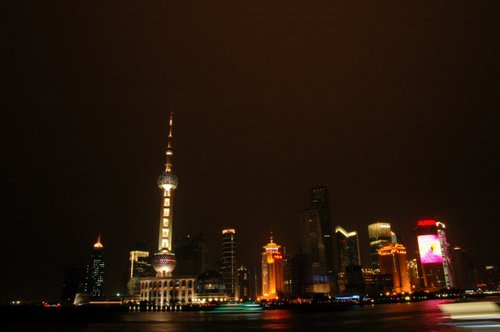 组图:2009上海熄灯一小时全景