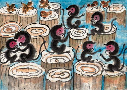 2010中国儿童环保绘画大赛一等奖展示