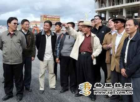 迪庆州委书记齐扎拉在视察