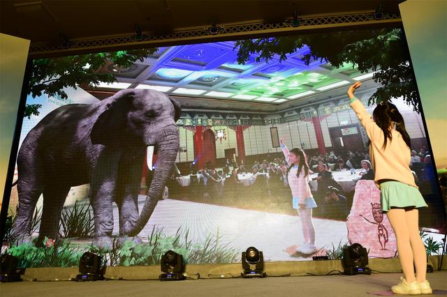 非洲大象罗拉“抵京” 亲自代言大象保护