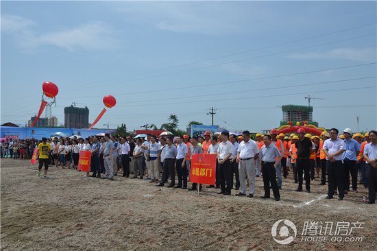 广安光正实验学校举行工程奠基开工庆典_频道