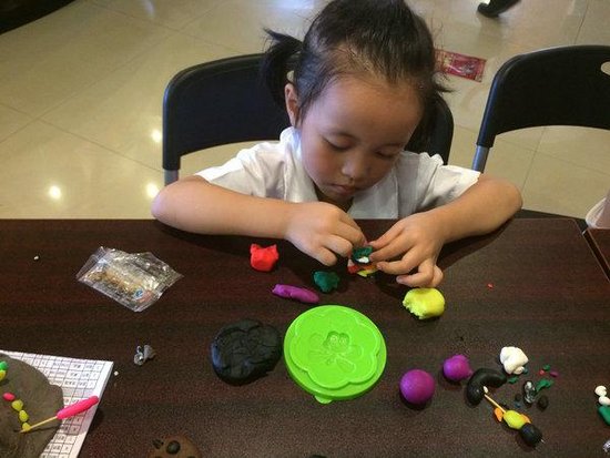 福邸嘉园彩泥创意DIY 分享浓浓亲子美好时光_