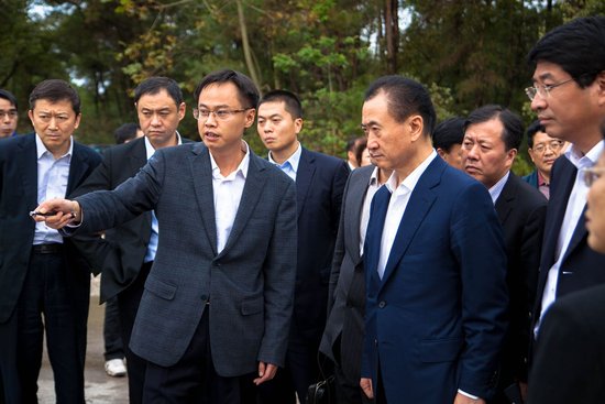王健林董事长莅临桂林调研文化旅游项目_频道