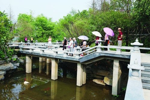 桂林灵川甘棠公园项目总投资达10亿 标准段竣