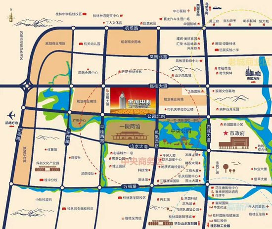 投资选择看哪里?桂林金茂中心给你答复_频道