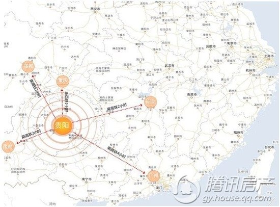 贵阳卷入暴风眼 高铁风暴即将来袭