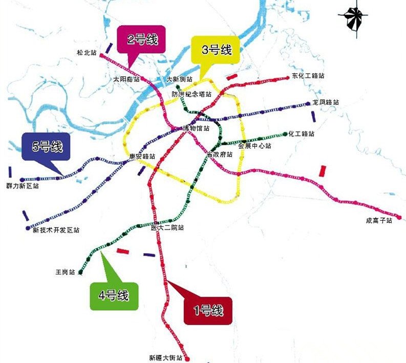 哈尔滨地铁4号线哈尔滨地铁4号线图