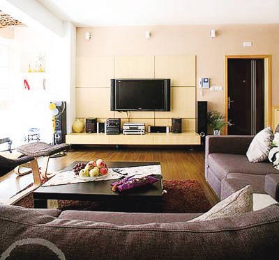 电视背景墙的制作有诸如做石膏板