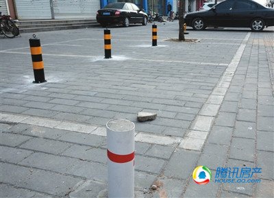 邯郸天泽园小区商铺门前的停车位属于谁?_频